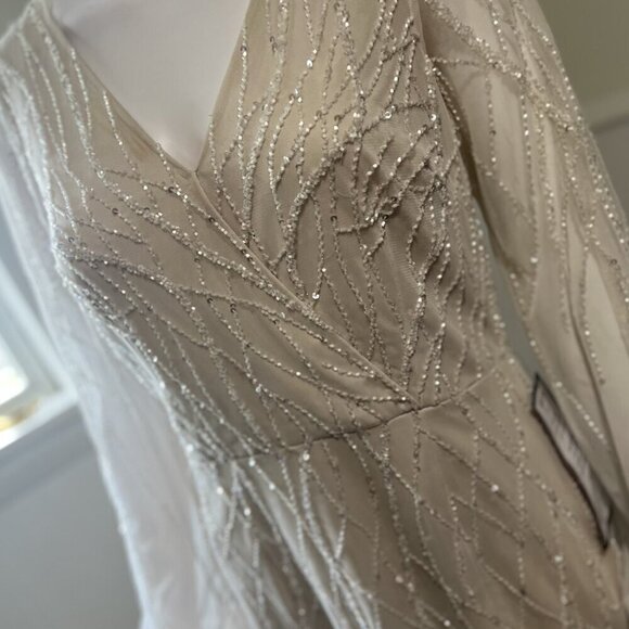 **Adriana Papell** Sequined Dress 6 - Picture 8 of 11